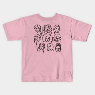 Girls Art Kids T-Shirt